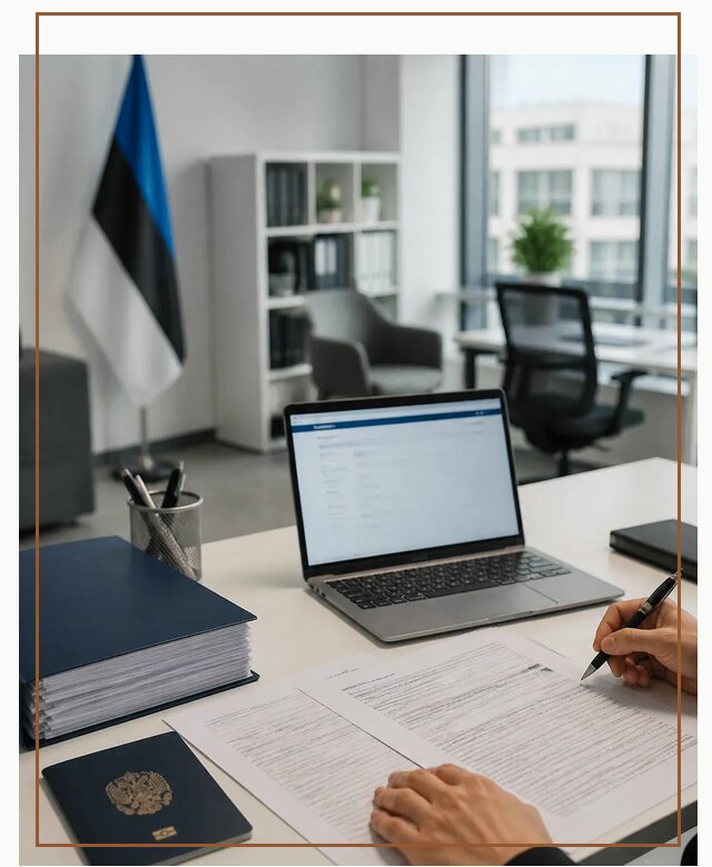 Оформление ВНЖ в Эстонии для переезда и легального проживания в Павлове