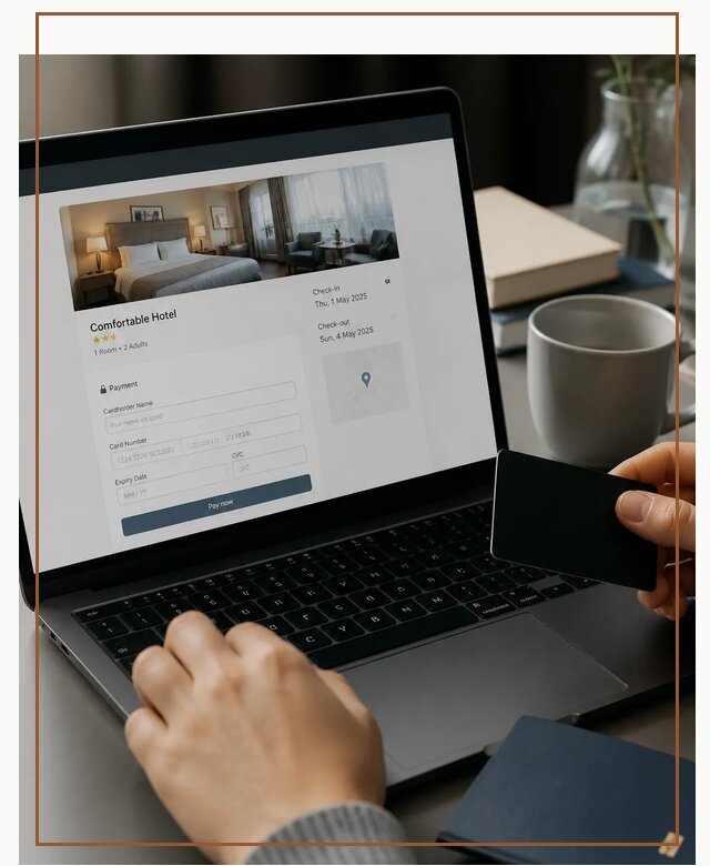 Оплата бронирования Booking в Павлове по цене от 4562 р. | Гиперактив-Пвв
